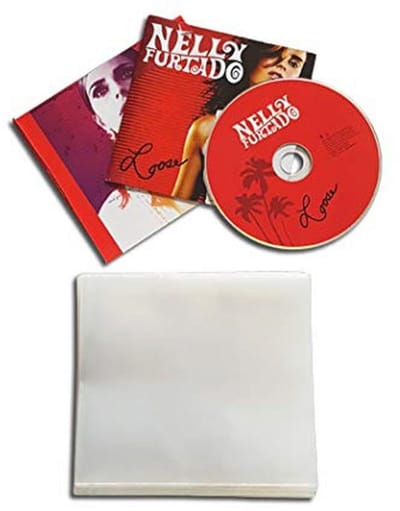 CD-beschermhoezen compleet zonder lege doos - Verpakking van 100 Stuks