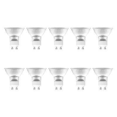 Modee GU10 Halogeen Lamp Dimbaar 42W ECO - 630lm - 2700K - Warm Wit - ECO Halogeen Spot - 10 stuk