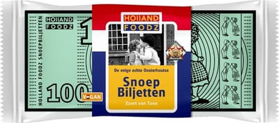 Holland Foodz Snoepgeld 20 wikkels x 20 gram