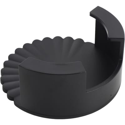Koffie Portafilter Wandmontage Rek ABS Kunststof Zelfklevende Portafilter Wandhouder Voor 58mm 51mm black