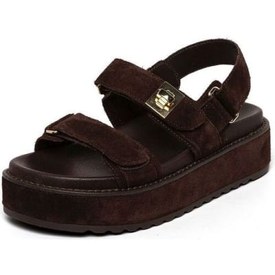 Steve Madden Bigmona Sandalen - Dames - Bruin - Maat 40