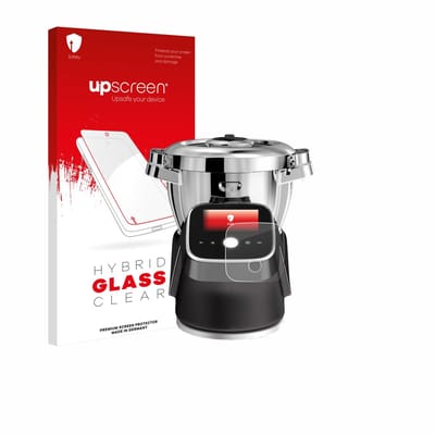 upscreen - Screenprotector voor Moulinex i-Companion Touch Pro - Folie Beschermfolie Beschermglas transparant