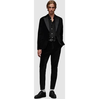 AllSaints Lyra Trouser Black Maat: W34 | Kostuumbroeken Outlet | Heren | Zwart
