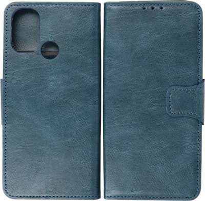 Bestcases Portemonnee Telefoonhoesje - Pasjeshouder Hoesje voor OnePlus Nord N100 - Blauw
