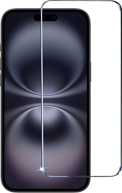 Tempered glass Geschikt voor iPhone 16 Plus Screenprotector - Beschermglas - Glasplaatje