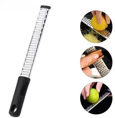 Handrasp - Citroenrap - Zester - Compacte rasp - Zesteur - Rasp - Kaasrasp - Citroenrasp - Zwart - 30CM - CHPN