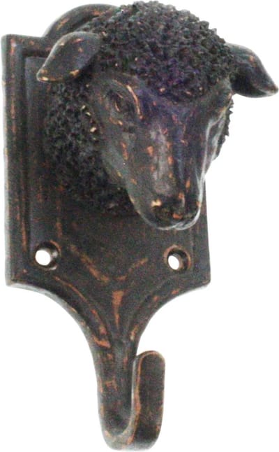Haak metaal Schaap 6x12,5cm