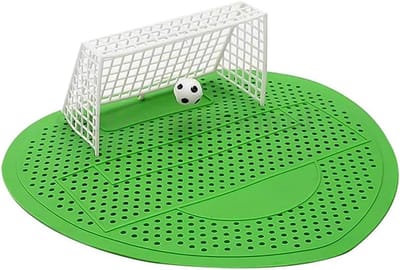 Urinoir Zeven - Geurfilters - Frisse Lucht - Voetbaldoel Ontwerp - 6 Stuks - Groen