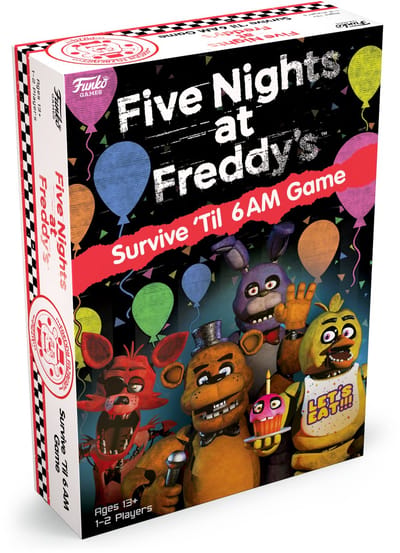 Funko Games Five Nights at Freddy's - Survive 'Til 6AM Game - Bordspel - Coöperatief spel