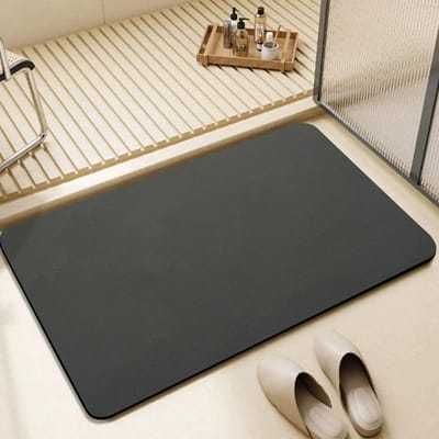 Eenvoudige Lucht Diatomeeënaarde Badkamer Zachte Vloermat Sneldrogende Voetmat Toiletdur Slijtvast Absorberend Toiletkleed 50*80cm