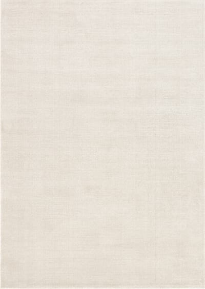 Acsento TaraDeluxeIvory Vloerkleed - 200 x 290 cm - Ivoor - Rechthoekig - Microvezel - Woonkamer, Slaapkamer, Eetkamer - Effen - Modern, Scandinavisch