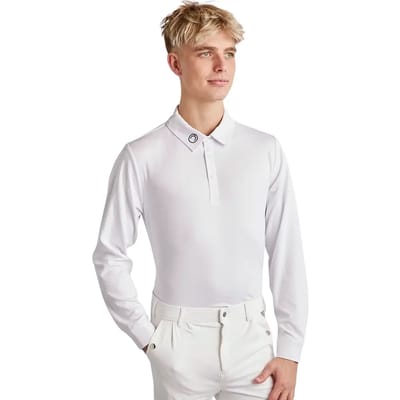 Paardrijpolo met lange mouwen Montar Will