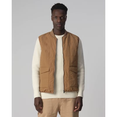 JC Rags J.c. Rags Rafe Bodywarmer Toasted Coconut Taille: XXL | Vestes sans manches Outlet | Homme