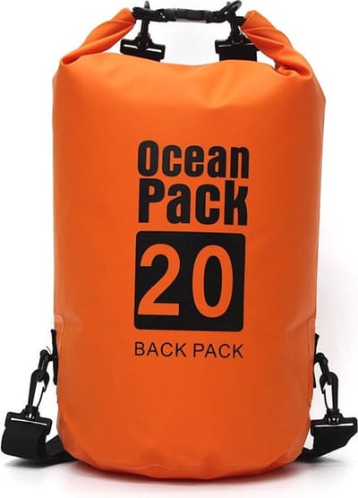 Nixnix® - Waterdichte Tas - Dry bag - 20L - Oranje - Ocean Pack