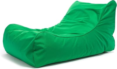 Zitzak Stoel - Lounge Poef - Buiten Ontspannen - Met Opbergvak - 115x65x60 cm - Groen
