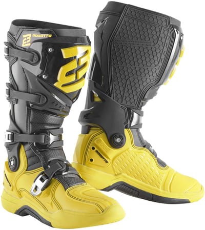 Bogotto MX-7 G Crosslaarzen Zwart Geel - Laars