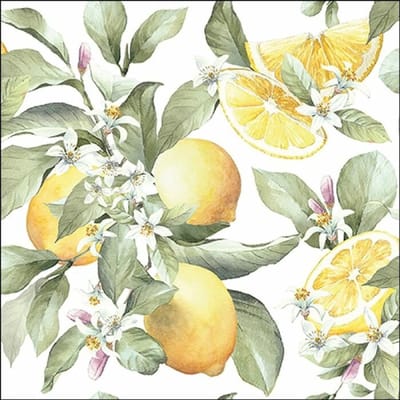 Ambiente Servetten Limoni 33x33cm