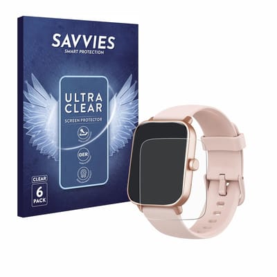 Savvies - Screenprotector voor Enomir IDW19 - Folie Beschermfolie transparant 6 Stuks