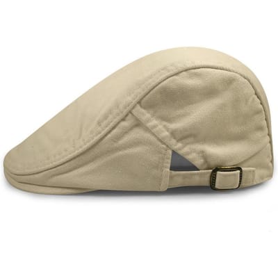 55-59CM 60-63CM Grote Hoofd Man Grote Ivy Pet Oversized Newsboy Pet Papa Platte Klep Cabbie Pet Dames Katoenen Baret Vintage Gatsby Pet 60-63cm beige