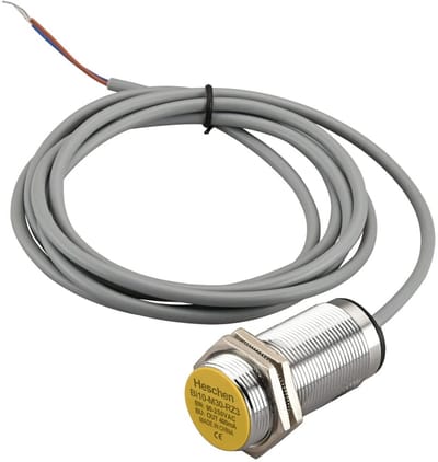Dailygoody - Inductieve Nabijheidssensorschakelaar - 10mm - Ingebouwd cilindrisch type - AC90-250V - Normaal gesloten - Betrouwbare detectie van
