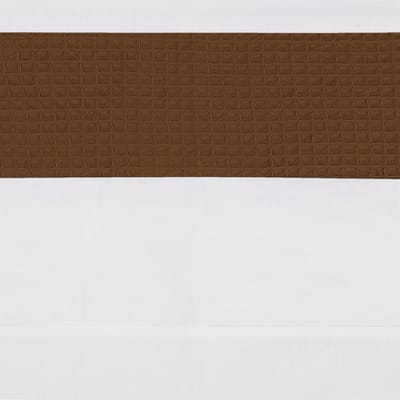 BINK Bedding Wieglaken Wafel (Pique) Caramel 75 x 100 cm