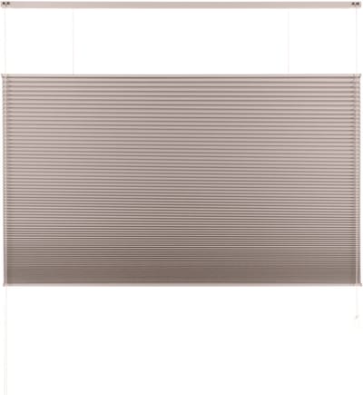 Dutchblinds - Plisségordijnen - verduisterend - Sand - 160 x 250 cm - Raamdecoratie op maat