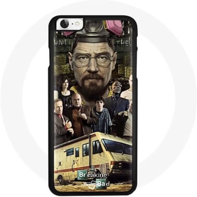Coque Iphone 4 - Breaking Bad - Souple - Noir - Mixte - Synthétique