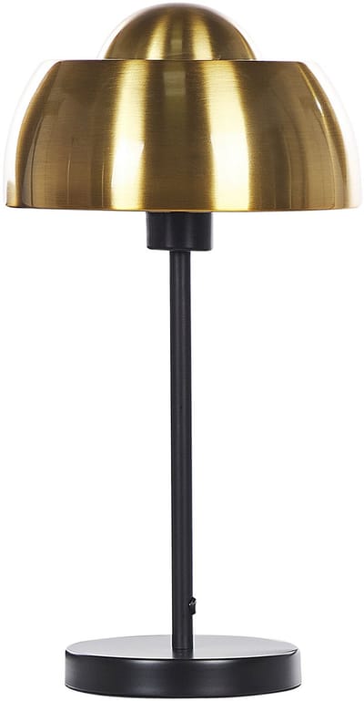 SENETTE - Tafellamp - Zwart/Goud - Metaal