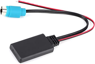 Bluetooth Audio Adapter Kabel voor Auto Radio AUX Ingang Draadloos Muziek Streaming