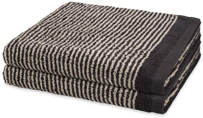 Ross Sonstiges 2 X douchehanddoek in set 2 pack Stripes