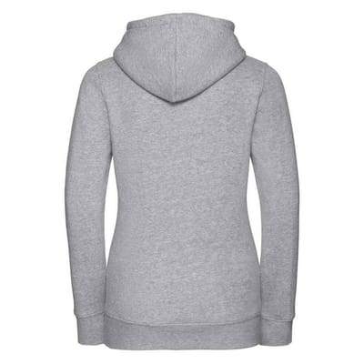 Russell Dames/Dames Authentic Hoodie (Licht Oxford)