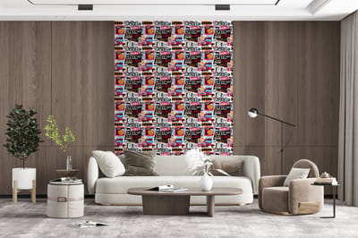 Behang - Fotobehang Basketbal - Quotes - Patroon - Alfabet - Breedte 200 cm x hoogte 300 cm
