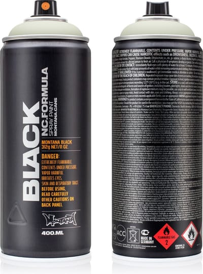 Montana BLACK 6410 Trabi spuitbus 400ml