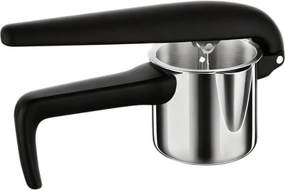 Citruspers Roestvrij Staal - Fruittrekker Keuken - Sap Extraheren - Voedselveilig Materiaal - 17.5x13x17.5 cm - Zilverkleurig