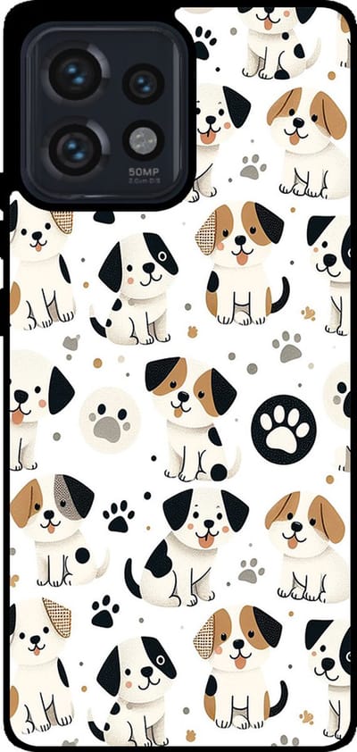 Smartphonica Telefoonhoesje Geschikt voor Motorola Edge 40 Pro / Plus 2023 met honden opdruk - TPU backcover case dog design geschikt voor Motorola Edge 40 Pro;Motorola Edge Plus 2023
