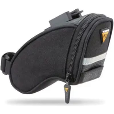 Topeak Aero Wedge Packs Micro Zadeltas - Clip&Clickfix - 0.45 liter - Zwart