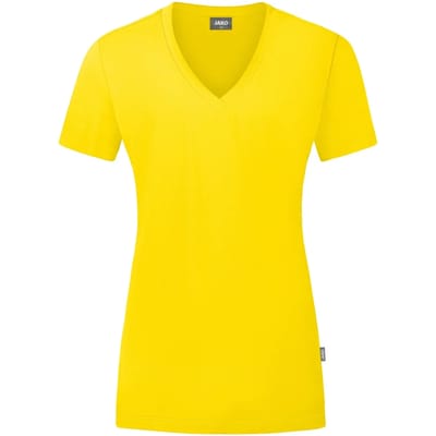 Jako Organic T-Shirt Dames - Citroen | Maat: 34