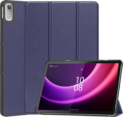 Cazy tablet Hoes geschikt voor Lenovo Tab P11 (2nd Gen) - TriFold Bookcase - Blauw