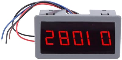 LED Toerenteller - RPM Meter - Motoren Meten - Hoge Nauwkeurigheid - 30-99999 RPM - Zwart