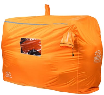 Highlander noodtent Storm Vault Survival Shelter 4-5 persoons - Oranje