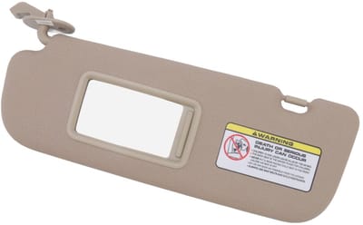 Dailygoods- Zonneklep Vervanging - Auto Interieur Zonnescherm - UV-bescherming - ABS Materiaal - Geschikt voor Elantra 2011-2015 - OE-nummer 852103X000TX