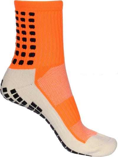 Go Go Gadget - Gripsokken - Geschikt voor Voetbal, Tennis, Hardlopen & Handbal - Anti Blaren | Compressie - Prestatieverhogend - One Size - Oranje