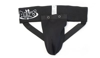Ali's Fightgear Kruisbeschermer voor optimale bescherming - Zwart - Maat XS - Kruisbeschermer - Tok - Toque - Kruisbeschermer heren - Kruisbeschermer kinderen - Kruisbeschermers
