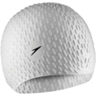 Speedo Bubble Cap Badmuts - Wit