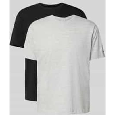 T-shirt met ronde hals in set van 2