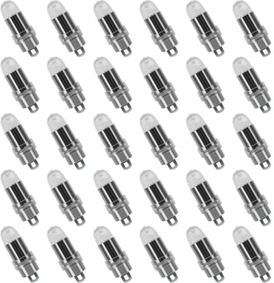 GELLDG 30 stuks ballonlampjes - mini LED-ballonlampjes - lantaarnknutselset - waterdicht - decoratie voor bruiloftsfeesten - geschikt voor papieren lantaarns en gewone lantaarns - warm wit licht