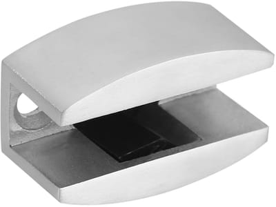 Dailygoody - Bodemgeleiding - Verstelbaar - Roestvrij Staal 304 - Voor Frameloze Glazen Deuren - Douchewanden - Geschikt voor Glasdikte 0,31 tot 0,5