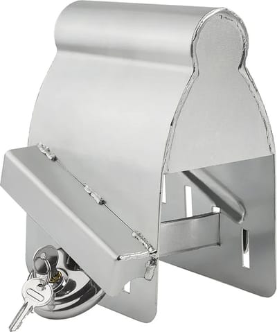 VCTparts® Koppelingsslot Aanhanger Tasmodel met Discusslot [Aanhangerslot - Disselslot]