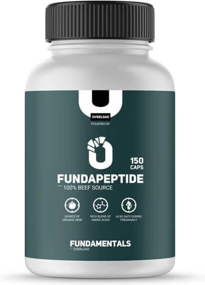Fundamentals Fundapeptide - IJzer - Aminozuren - Voedingssupplement - 150 Caps