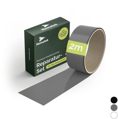 Reparatieset voor Vliegengaas - 2 Meter UV-bestendige Reparatieband voor Muggennet en Insectenbescherming